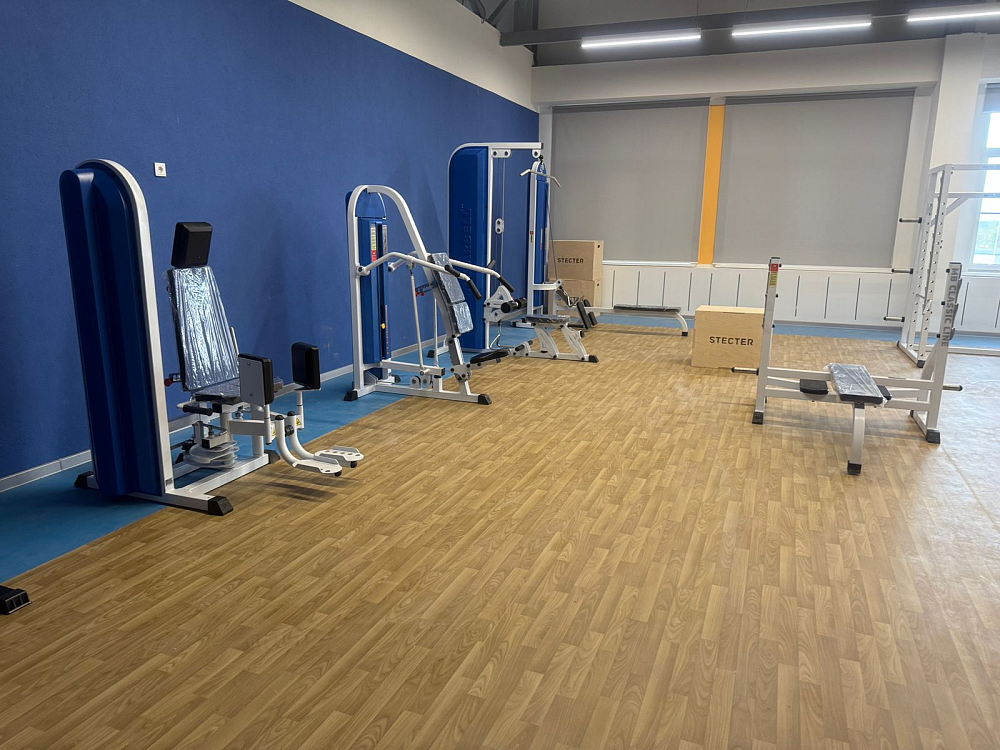 Многопрофильный лицей имени Циолковского, г. Липецк (тренажерный зал)